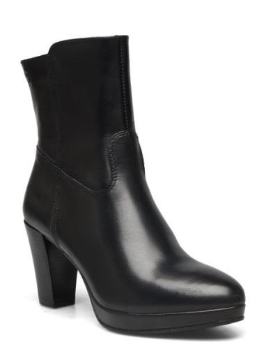 Women Boots Shoes Boots Ankle Boots Ankle Boots With Heel Black Tamari...