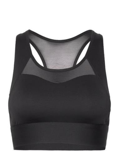 Sport Bra Melanie Mesh Sport Bras & Tops Sports Bras - All Black Linde...