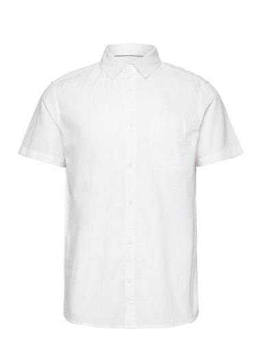 Inglow Tops Shirts Short-sleeved White INDICODE