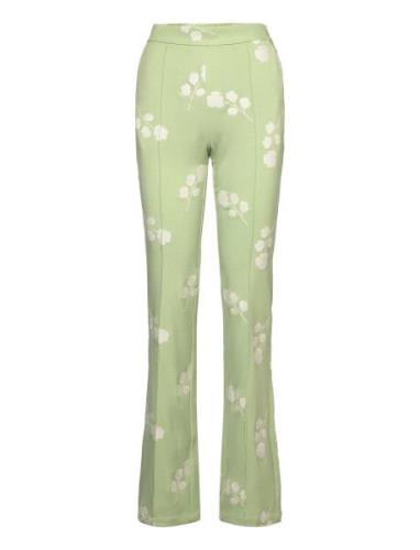 Carine Bottoms Trousers Flared Green Hofmann Copenhagen