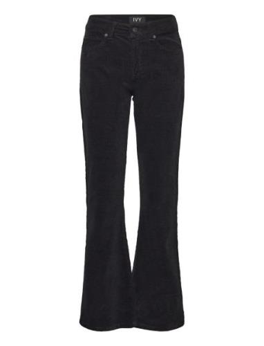 Ivy-Tara Flare Jeans Baby Cord Bottoms Jeans Flares Black IVY Copenhag...