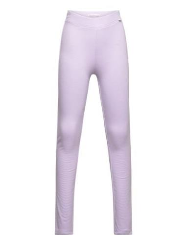 Inside Brushed Leggings Bottoms Leggings Purple Tom Tailor