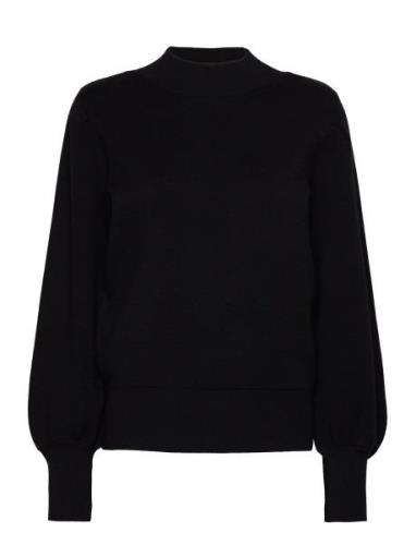 Yasfonny Ls Knit Pullover S. Noos Tops Knitwear Jumpers Black YAS