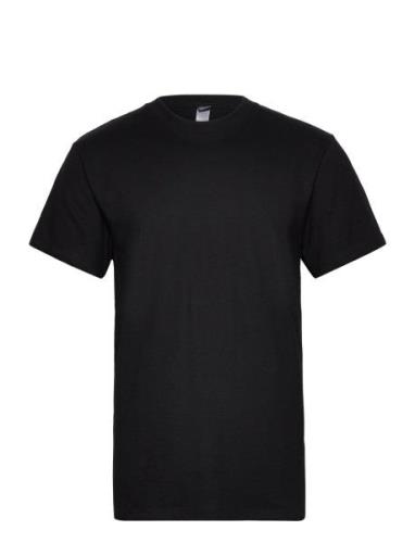 Dovre T-Shirts 1/4 Ærme Organi Tops T-shirts Short-sleeved Black Dovre