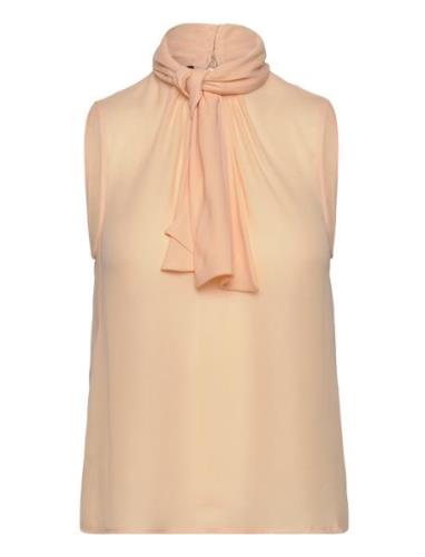 Top Tops Blouses Sleeveless Pink Emporio Armani