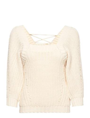 Cmevie-Pullover Tops Knitwear Jumpers Cream Copenhagen Muse