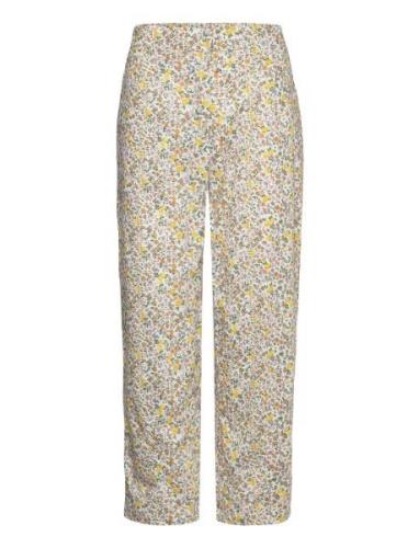 Maisie Pants Bottoms Trousers Straight Leg Multi/patterned Lollys Laun...