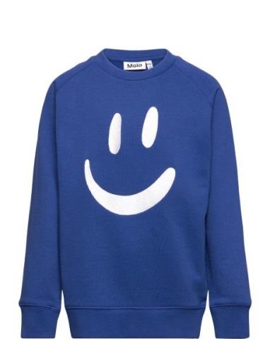 Mike Tops Sweat-shirts & Hoodies Sweat-shirts Blue Molo