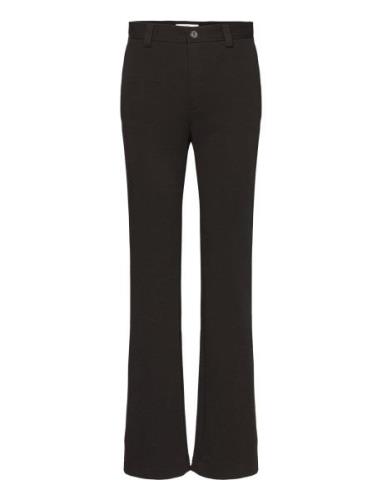 Rodebjer Aniara Stretch Bottoms Trousers Flared Brown RODEBJER