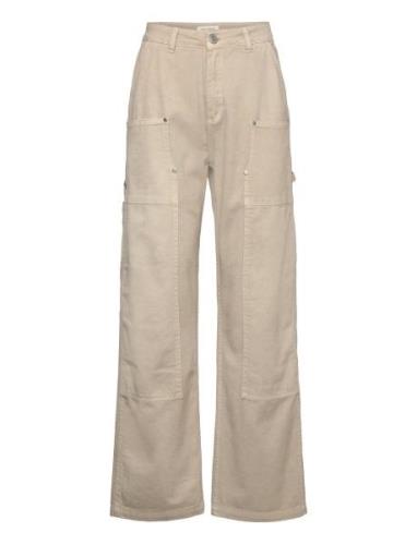 Alliciasw Jeans Bottoms Jeans Wide Beige Sofie Schnoor