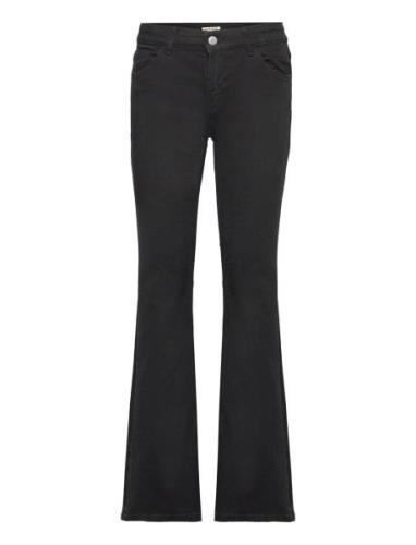 Trousers Denim Fay Black Bottoms Jeans Flares Black Lindex