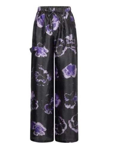 Neddie Bottoms Trousers Wide Leg Black Baum Und Pferdgarten