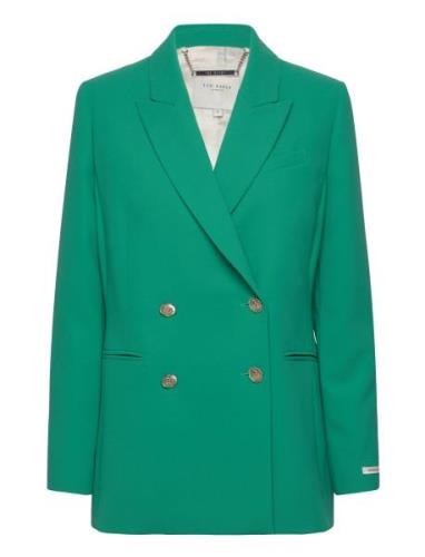 Llayla Blazers Double Breasted Blazers Green Ted Baker London