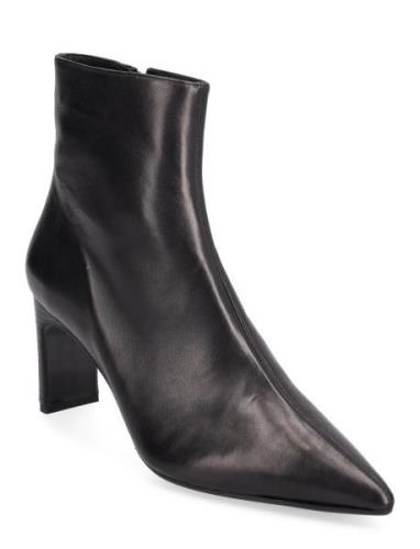 Booties Shoes Boots Ankle Boots Ankle Boots With Heel Black Billi Bi