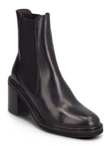 Booties Shoes Boots Ankle Boots Ankle Boots With Heel Black Billi Bi