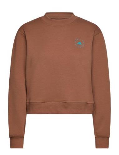 Asmc Reg Sw Sh Sport Sweat-shirts & Hoodies Sweat-shirts Brown Adidas ...