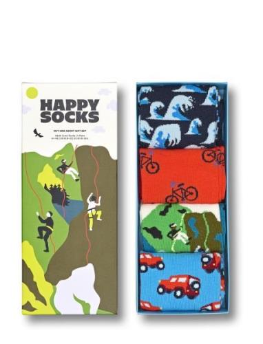 4-Pack Out And About Socks Gift Set Lingerie Socks Regular Socks Navy ...