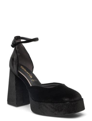 Women Court Sho Shoes Heels Pumps Classic Black Tamaris