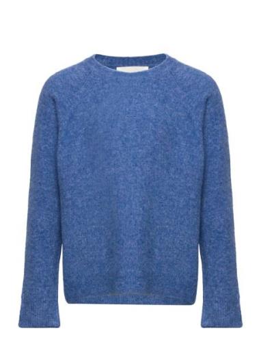 Knit Tops Knitwear Pullovers Blue Sofie Schnoor Young