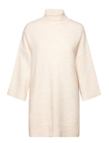 Sc-Nessie Tops Knitwear Turtleneck White Soyaconcept