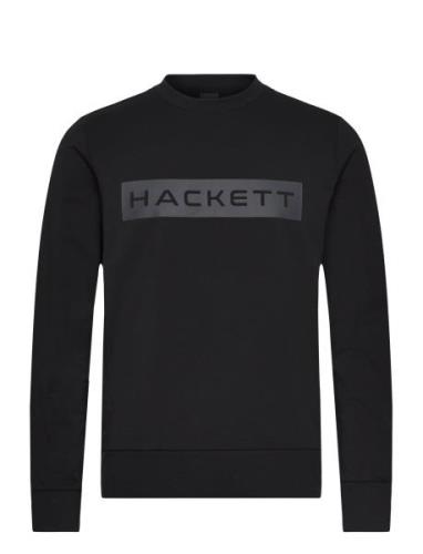 Essential Sp Crew Tops Sweat-shirts & Hoodies Sweat-shirts Black Hacke...