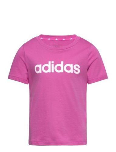 G Lin T Sport T-shirts Short-sleeved Pink Adidas Performance