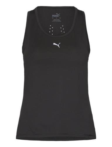 Run Cloudspun Tank W Sport T-shirts & Tops Sleeveless Black PUMA