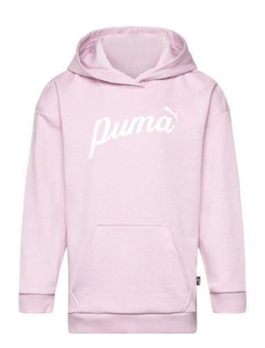 Ess+ Script Hoodie Tr G Sport Sweat-shirts & Hoodies Hoodies Pink PUMA