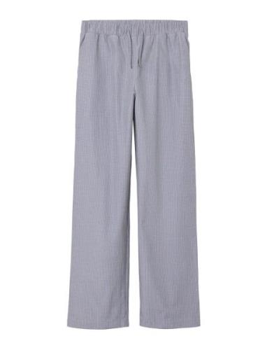 Nlflilucca Poplin Pant Bottoms Trousers Blue LMTD