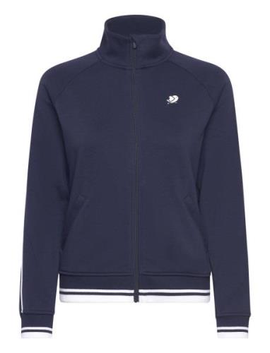 W Birdie Track Jacket Sport Sport Jackets Navy PUMA Golf