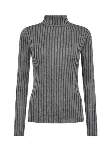 Sc-Violetta Tops Knitwear Jumpers Grey Soyaconcept