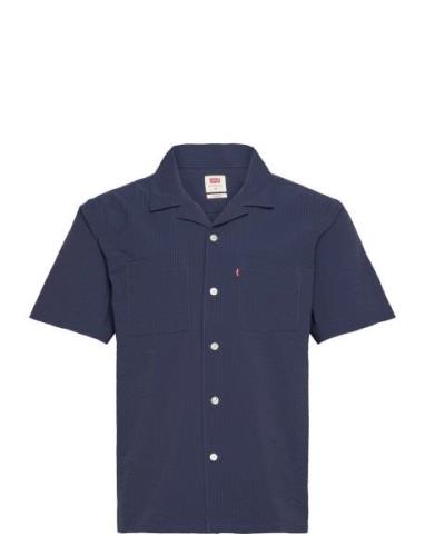 The Standard Camp Shirt Naval Tops Shirts Short-sleeved Blue LEVI´S Me...