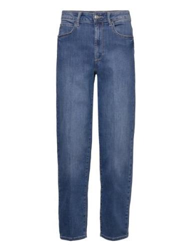 Tom Tailor Barrel Leg Bottoms Jeans Wide Blue Tom Tailor