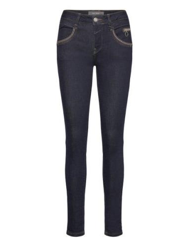 Mmnaomi Haveli Hybrid Jeans Bottoms Jeans Skinny Blue MOS MOSH