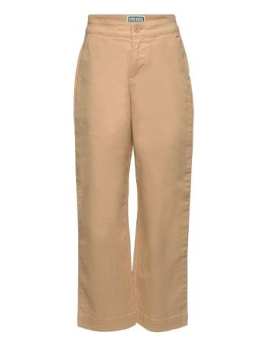 Trousers Bottoms Trousers Beige Kenzo