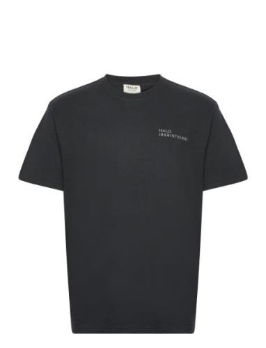 Halo Essential T-Shirt Sport T-shirts Short-sleeved Black HALO