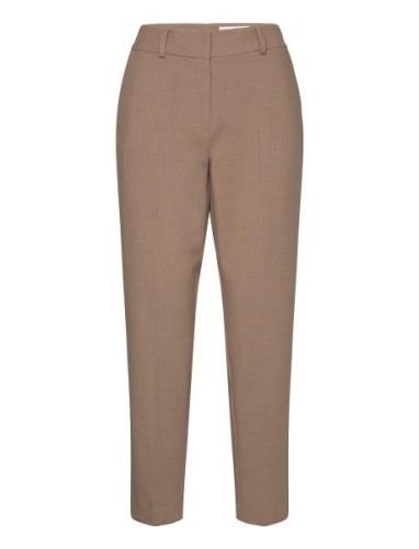 Slfrita-Ria Mw Crop Pant Camel Mel Noos Bottoms Trousers Straight Leg ...