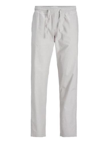 Jpstkane Jjsummer Linenblend Jog Sn Jnr Bottoms Sweatpants Grey Jack &...