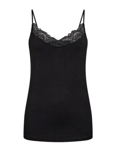 Sc-Marica Tops T-shirts & Tops Sleeveless Black Soyaconcept