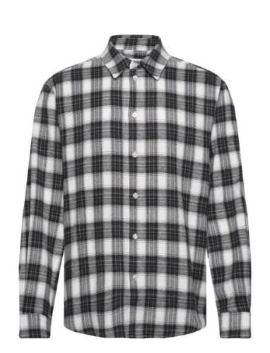 Elja Check Shirt Designers Shirts Casual Black HOLZWEILER