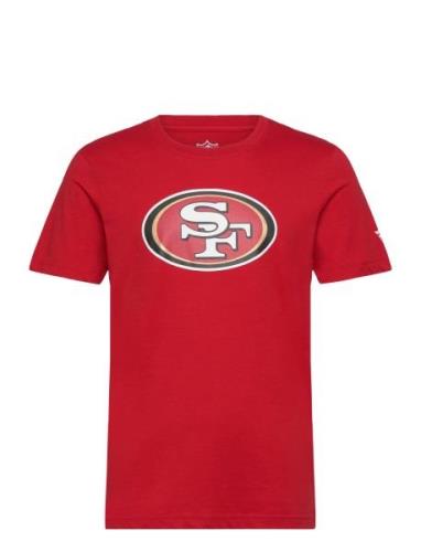 San Francisco 49Ers Primary Logo Graphic T-Shirt Tops T-shirts Short-s...