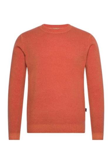 Mmglaporte Crew Knit Tops Knitwear Round Necks Orange Mos Mosh Gallery