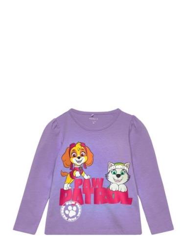 Nmfjumina Pawpatrol Ls Top Noos Cplg Tops T-shirts Long-sleeved T-shir...