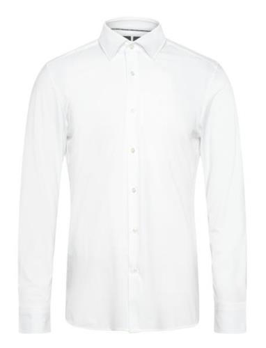 P-Hank-Kent-C1-222 Tops Shirts Business White BOSS