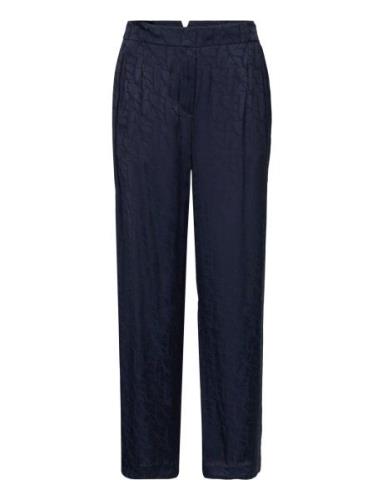 Moloy Pant Bottoms Trousers Wide Leg Navy Ba&sh