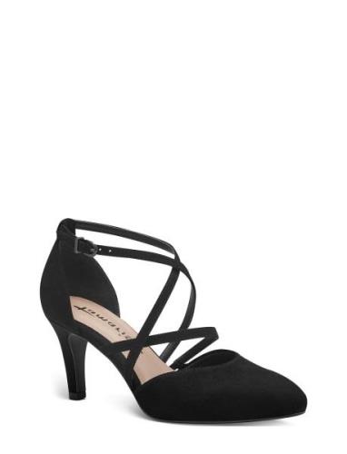 Women Slip-On Shoes Heels Pumps Classic Black Tamaris