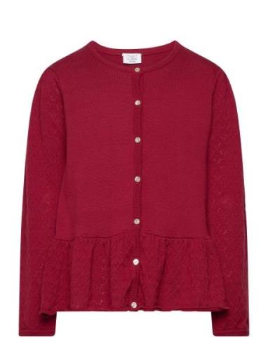 Caimie Tops Knitwear Cardigans Red Hust & Claire