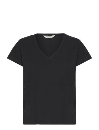 Evenyepw Ts Tops T-shirts & Tops Short-sleeved Black Part Two