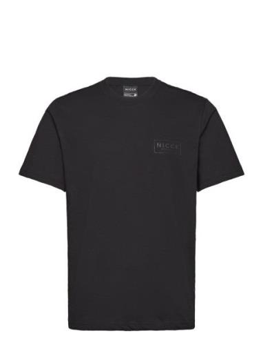 Est.13 T-Shirt Tops T-shirts Short-sleeved Black NICCE