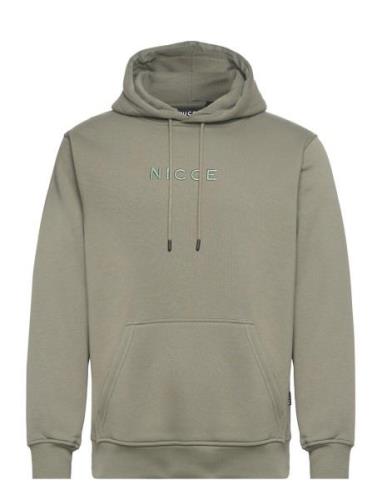 Mars Hood Tops Sweat-shirts & Hoodies Hoodies Khaki Green NICCE